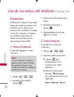 Preview for 31 page of LG UX380 (Spanish) Manual Del Usuario