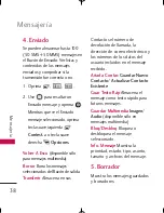 Preview for 39 page of LG UX380 (Spanish) Manual Del Usuario