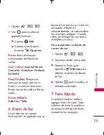 Preview for 40 page of LG UX380 (Spanish) Manual Del Usuario