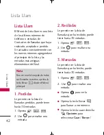 Preview for 43 page of LG UX380 (Spanish) Manual Del Usuario