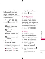 Preview for 56 page of LG UX380 (Spanish) Manual Del Usuario