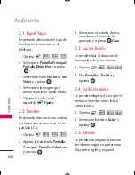 Preview for 61 page of LG UX380 (Spanish) Manual Del Usuario