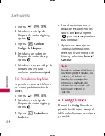 Preview for 65 page of LG UX380 (Spanish) Manual Del Usuario