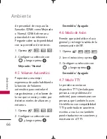 Preview for 67 page of LG UX380 (Spanish) Manual Del Usuario