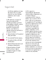 Preview for 85 page of LG UX380 (Spanish) Manual Del Usuario