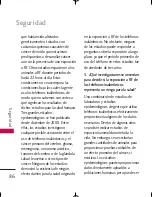 Preview for 87 page of LG UX380 (Spanish) Manual Del Usuario