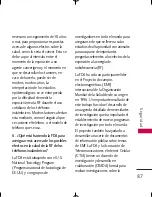 Preview for 88 page of LG UX380 (Spanish) Manual Del Usuario