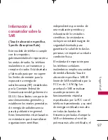 Preview for 98 page of LG UX380 (Spanish) Manual Del Usuario