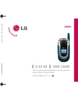 Preview for 1 page of LG UX390 User Manual