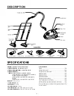 Предварительный просмотр 4 страницы LG V-4300CT Service Manual