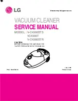 LG V-C4380STR Service Manual preview