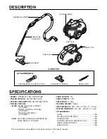 Предварительный просмотр 4 страницы LG V-C7050HT Service Manual