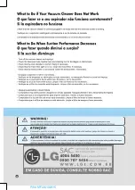 Предварительный просмотр 21 страницы LG V-C77-H Series Owner'S Manual