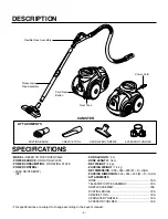 Preview for 4 page of LG V-CB361NTB Service Manual