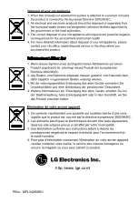 Preview for 11 page of LG V-CD54S Series Quick Start Manual