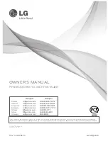 Предварительный просмотр 2 страницы LG V-K97 N Series Owner'S Manual