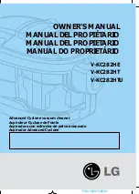 Предварительный просмотр 1 страницы LG V-KC282HE Owner'S Manual