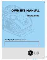 Предварительный просмотр 2 страницы LG V-KC402HT Owner'S Manual