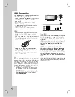 Предварительный просмотр 14 страницы LG V1940MH Owner'S Manual