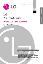 Preview for 1 page of LG V24LH Installation Manual