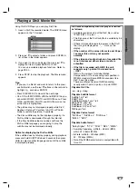 Предварительный просмотр 33 страницы LG V290H Owner'S Manual