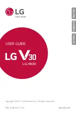 LG V30 User Manual preview