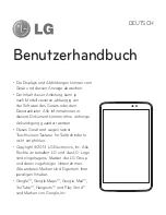 Предварительный просмотр 3 страницы LG V500 User Manual