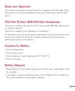 Preview for 13 page of LG V700 User Manual