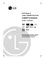 Preview for 1 page of LG V9720CMZ Owner'S Manual