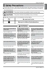 Preview for 3 page of LG VA183CL Owner'S Manual