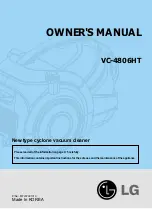 LG VC-4806HT Owner'S Manual предпросмотр