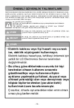 Предварительный просмотр 11 страницы LG VC1020NNTR Owner'S Manual