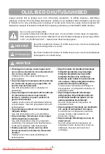Предварительный просмотр 9 страницы LG VC38**N series Manual