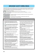 Предварительный просмотр 5 страницы LG VC4212R Owner'S Manual