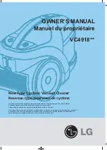 Предварительный просмотр 2 страницы LG VC4918 Series Owner'S Manual