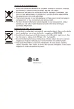 Предварительный просмотр 19 страницы LG VC5405CV Owner'S Manual