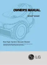 Предварительный просмотр 2 страницы LG VC68 Series Owner'S Manual