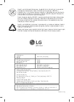 Предварительный просмотр 40 страницы LG VC83 Series Owner'S Manual