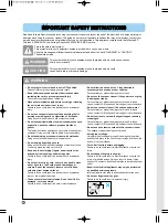 Предварительный просмотр 4 страницы LG VC905 Series Owner'S Manual