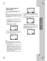 Preview for 25 page of LG vc9700 Owner'S Manual