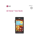 LG Venice User Manual preview