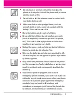 Preview for 6 page of LG VENUS User Manual