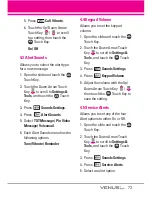Preview for 76 page of LG VENUS User Manual