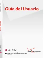 Preview for 1 page of LG VERIZON Ally (Spanish) Guías Del Usuario Manual