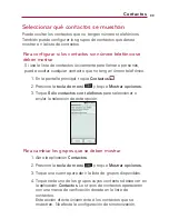 Preview for 100 page of LG VERIZON Ally (Spanish) Guías Del Usuario Manual