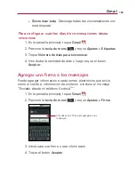 Preview for 126 page of LG VERIZON Ally (Spanish) Guías Del Usuario Manual