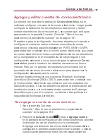 Preview for 160 page of LG VERIZON Ally (Spanish) Guías Del Usuario Manual