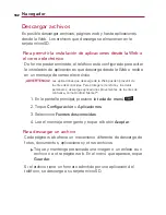 Preview for 183 page of LG VERIZON Ally (Spanish) Guías Del Usuario Manual