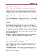 Preview for 258 page of LG VERIZON Ally (Spanish) Guías Del Usuario Manual