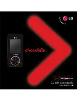 Preview for 1 page of LG VERIZON CHOCOLATE (Spanish) Guía De Inicio Rápido